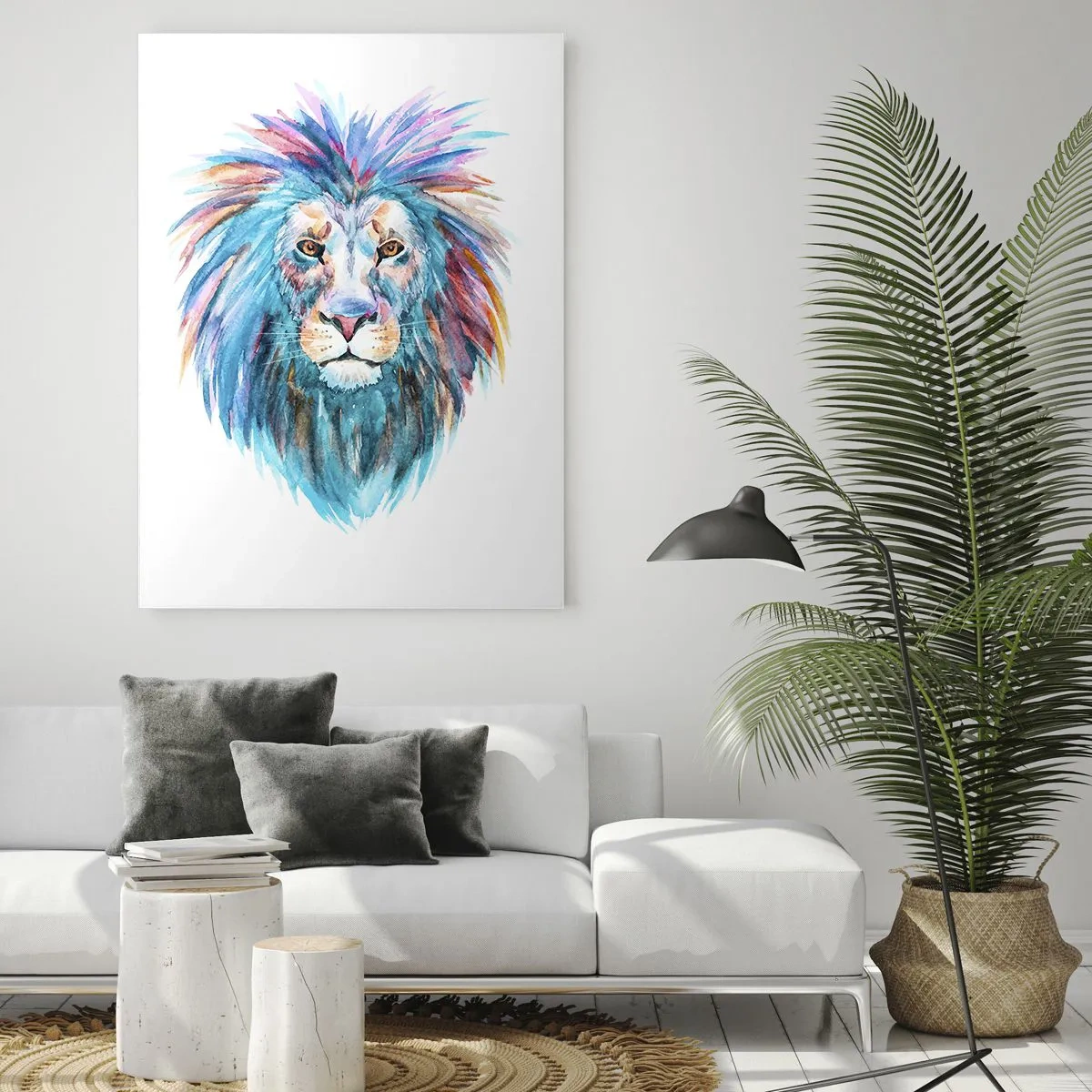 Tablou pe sticlă - Aură electrizantă - 50x70 cm