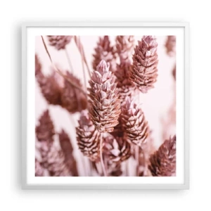 Poster în ramă albă - Aparent discrete - 60x60 cm