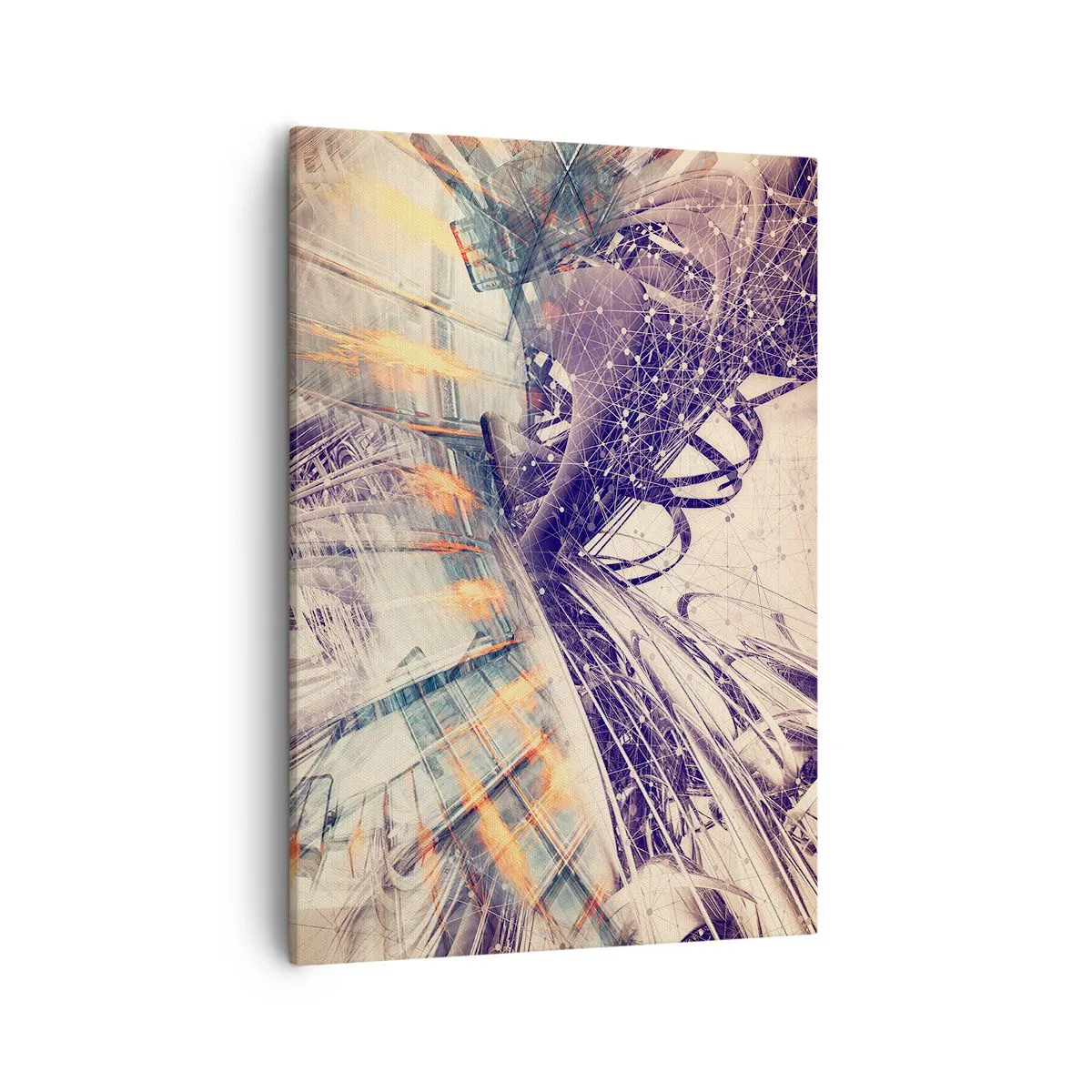 Tablou pe pânză - În marea grabă - 50x70 cm