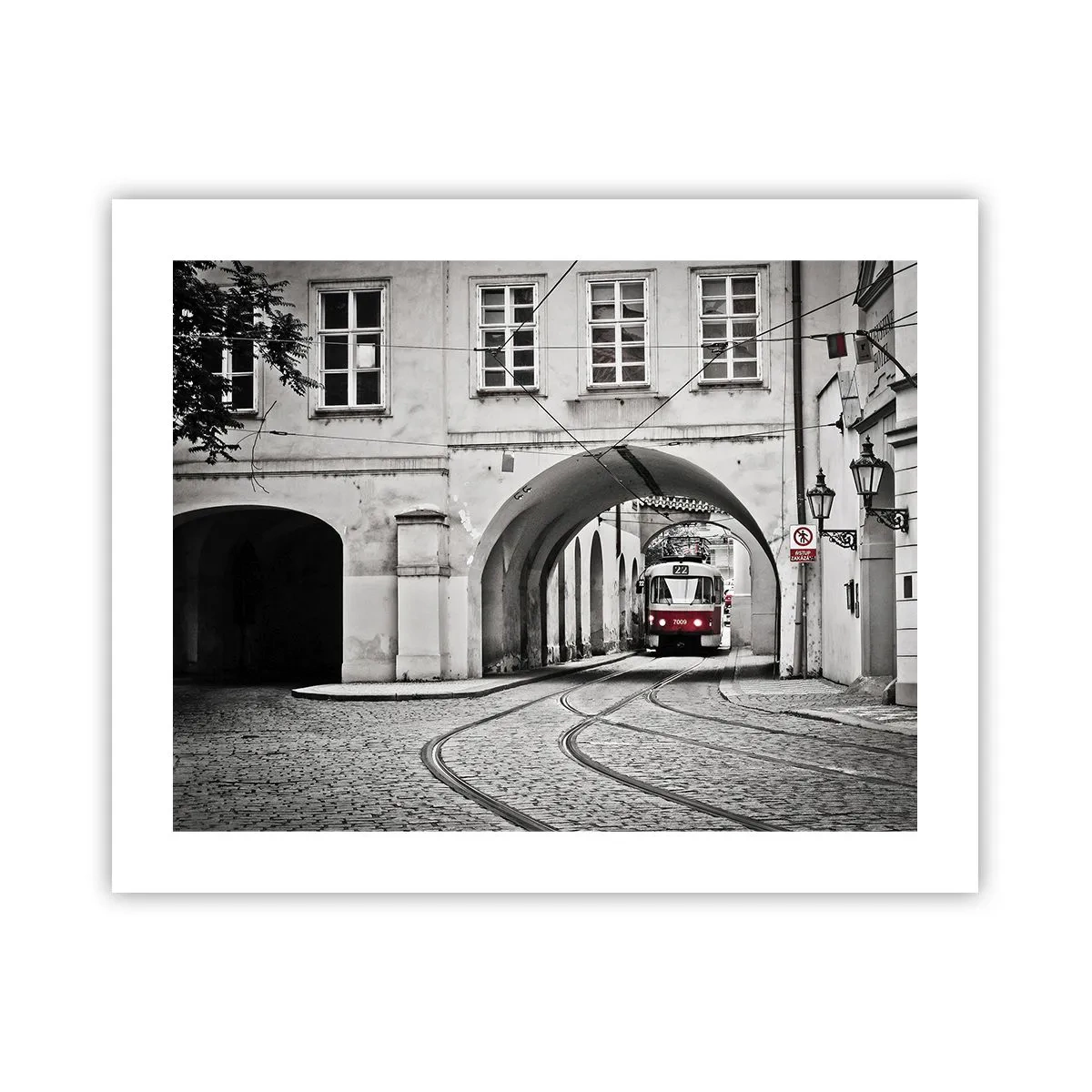 Poster - Printr-un labirint urban - 50x40 cm