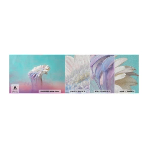 Mostră tapet Premium Sand - Viața de după flori - Abstracția, Floare, Bucată - 100x30 cm