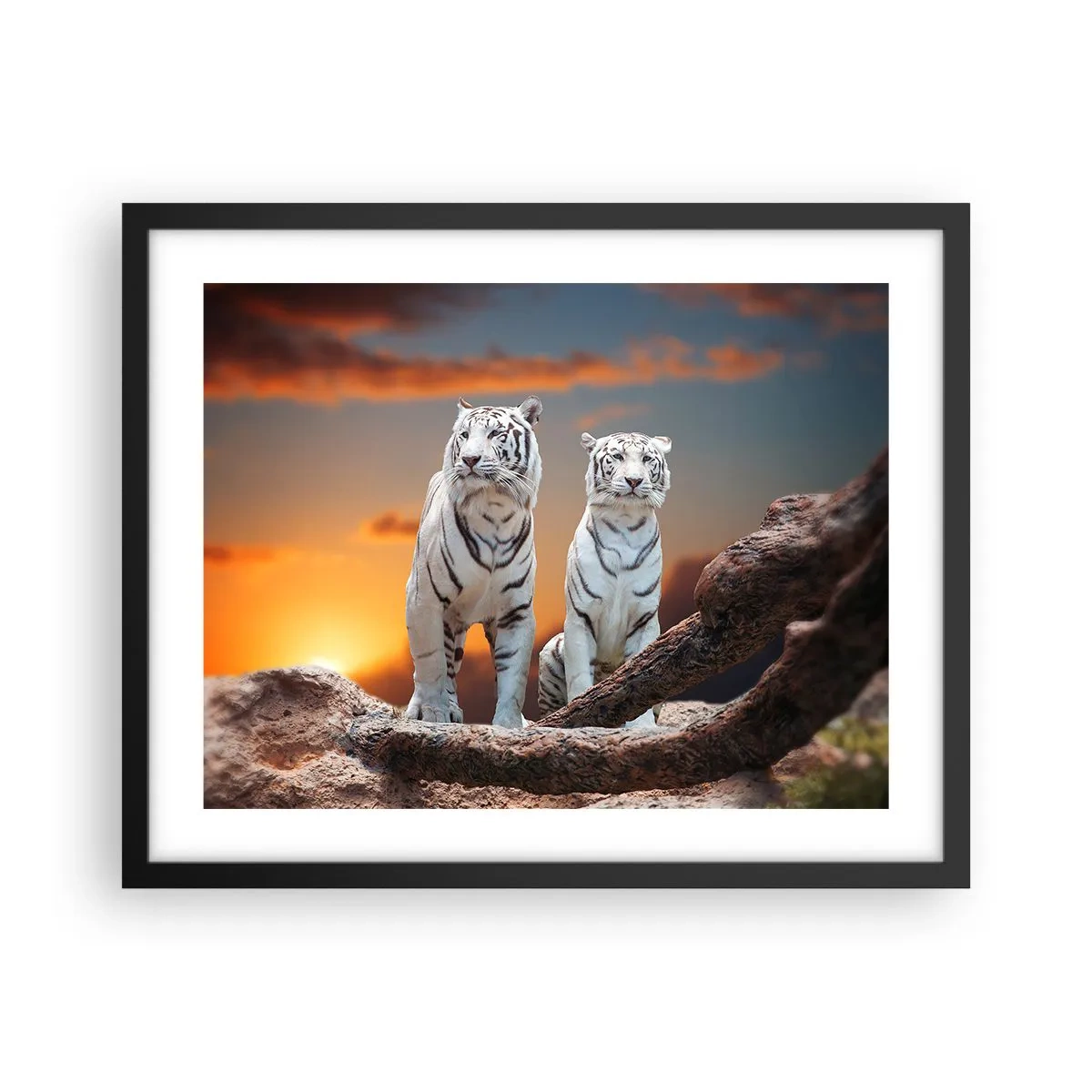 Poster în ramă neagră - La fel ca în Narnia - 50x40 cm