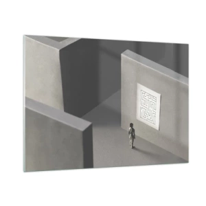 Tablou pe sticlă - Dar unde sunt? - 100x70 cm