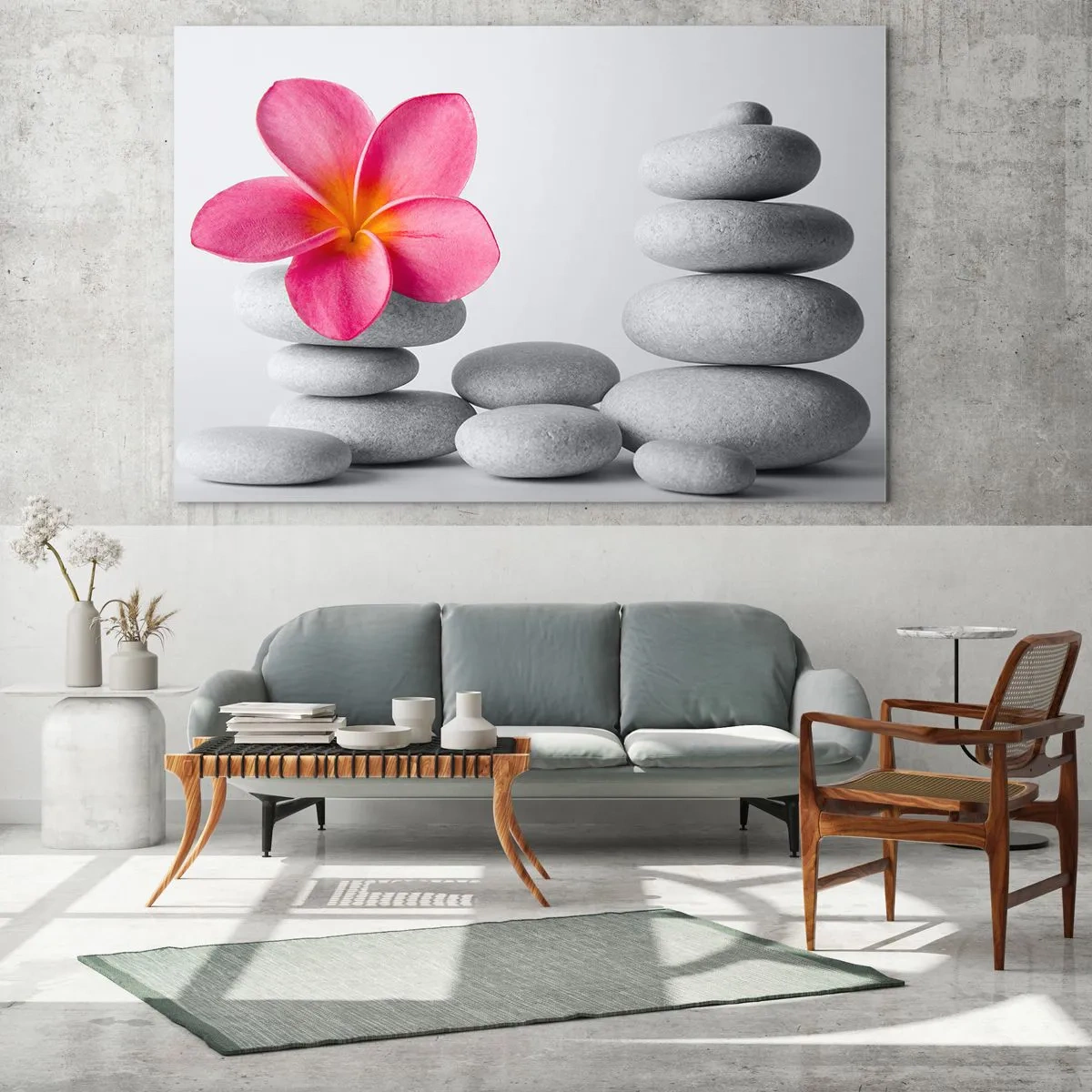 Tablou pe sticlă - Piatră peste piatră, iar pe această piatră... - 100x70 cm