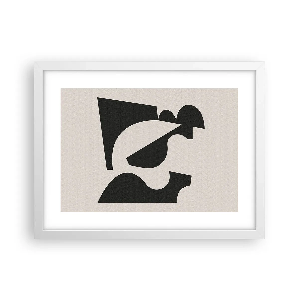 Poster în ramă albă - Pentru autoasamblare - 40x30 cm