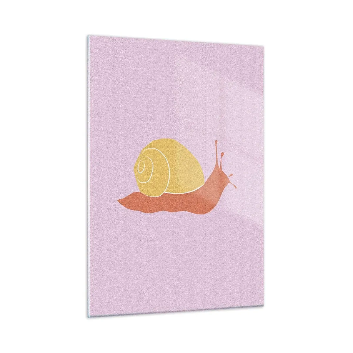 Tablou pe sticlă - Nu e nicio grabă - 50x70 cm