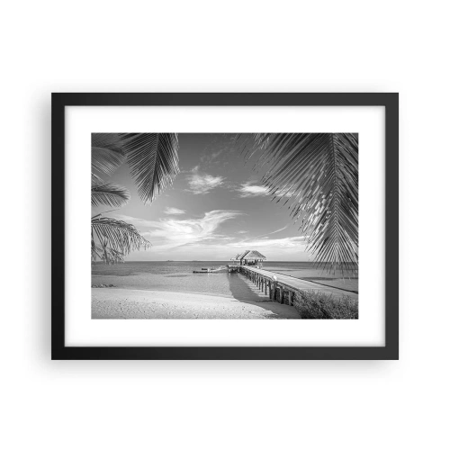 Poster în ramă neagră - O amintire sau un vis? - 40x30 cm