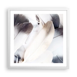 Poster în ramă albă - Aproape angelice - 50x50 cm