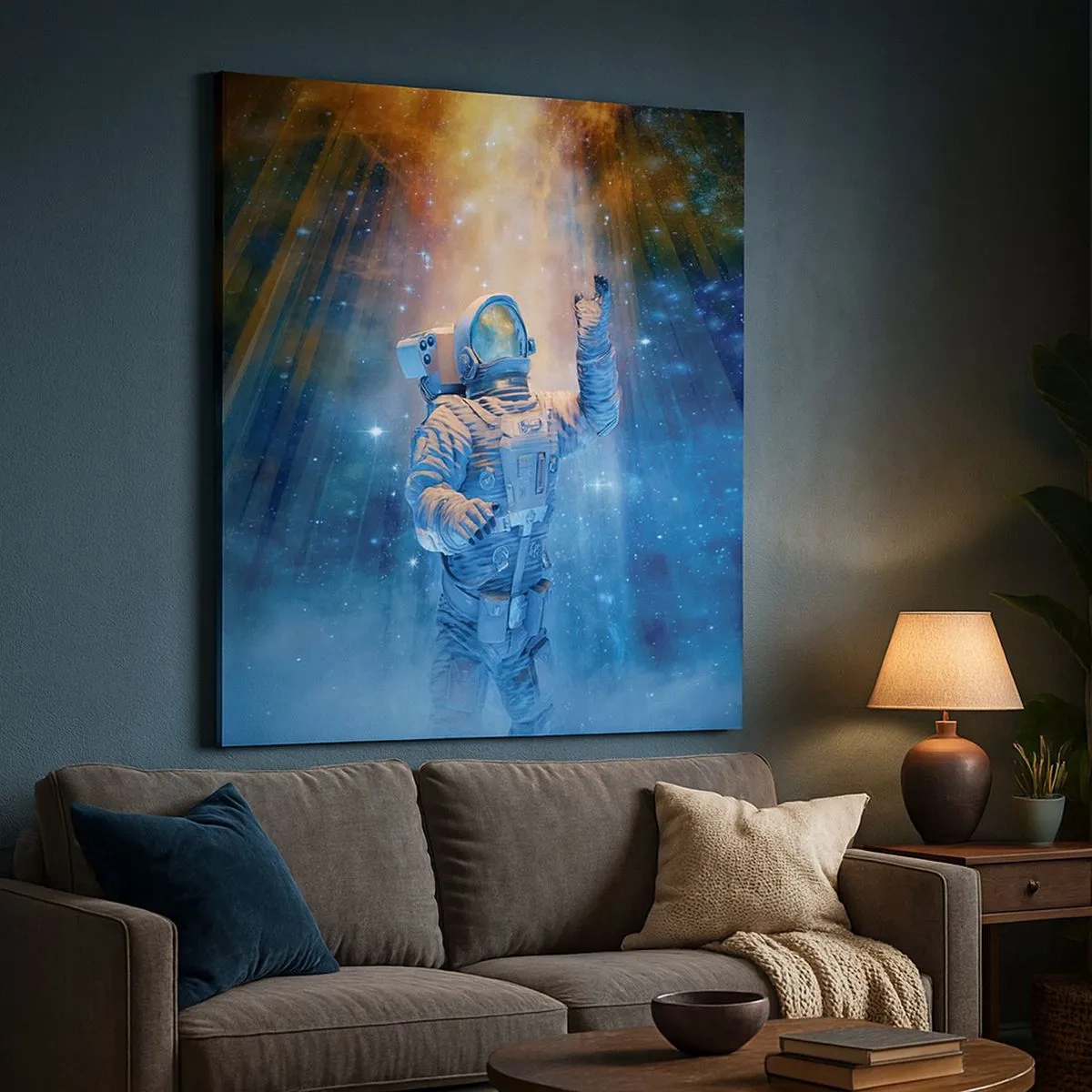 Tablou pe pânză - În cele din urmă am ajuns - 30x30 cm