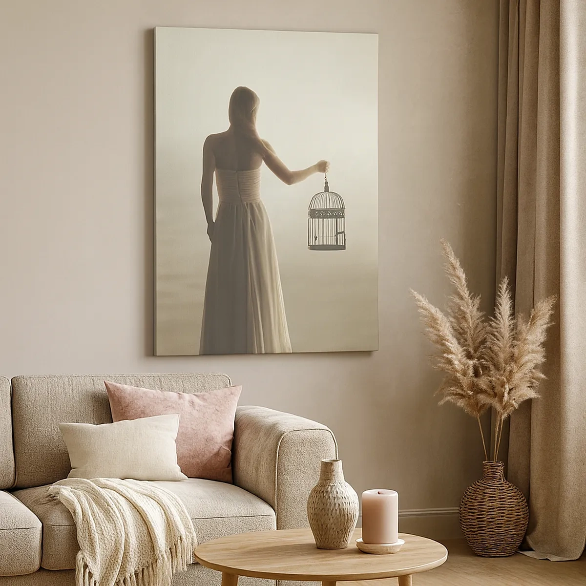 Tablou pe pânză - Fii liberă - 50x70 cm