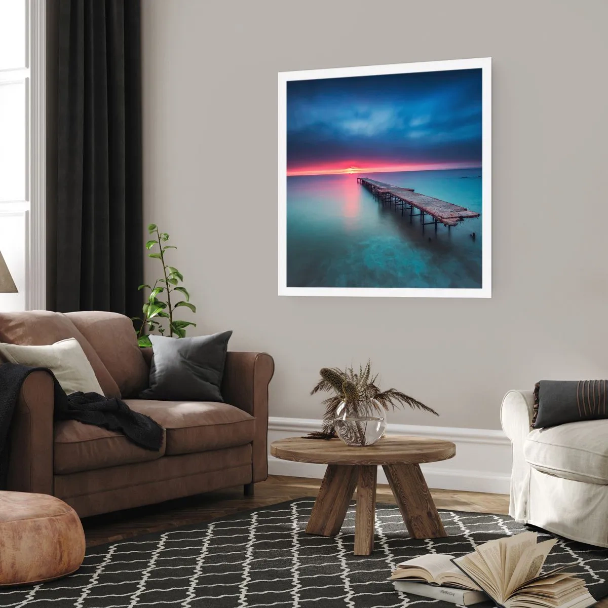 Poster - Între cer și pământ - 60x60 cm