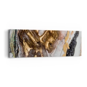 Tablou pe pânză - Elementul pământ - 90x30 cm