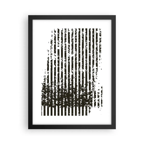 Poster în ramă neagră - Ritm și zgomot - 30x40 cm