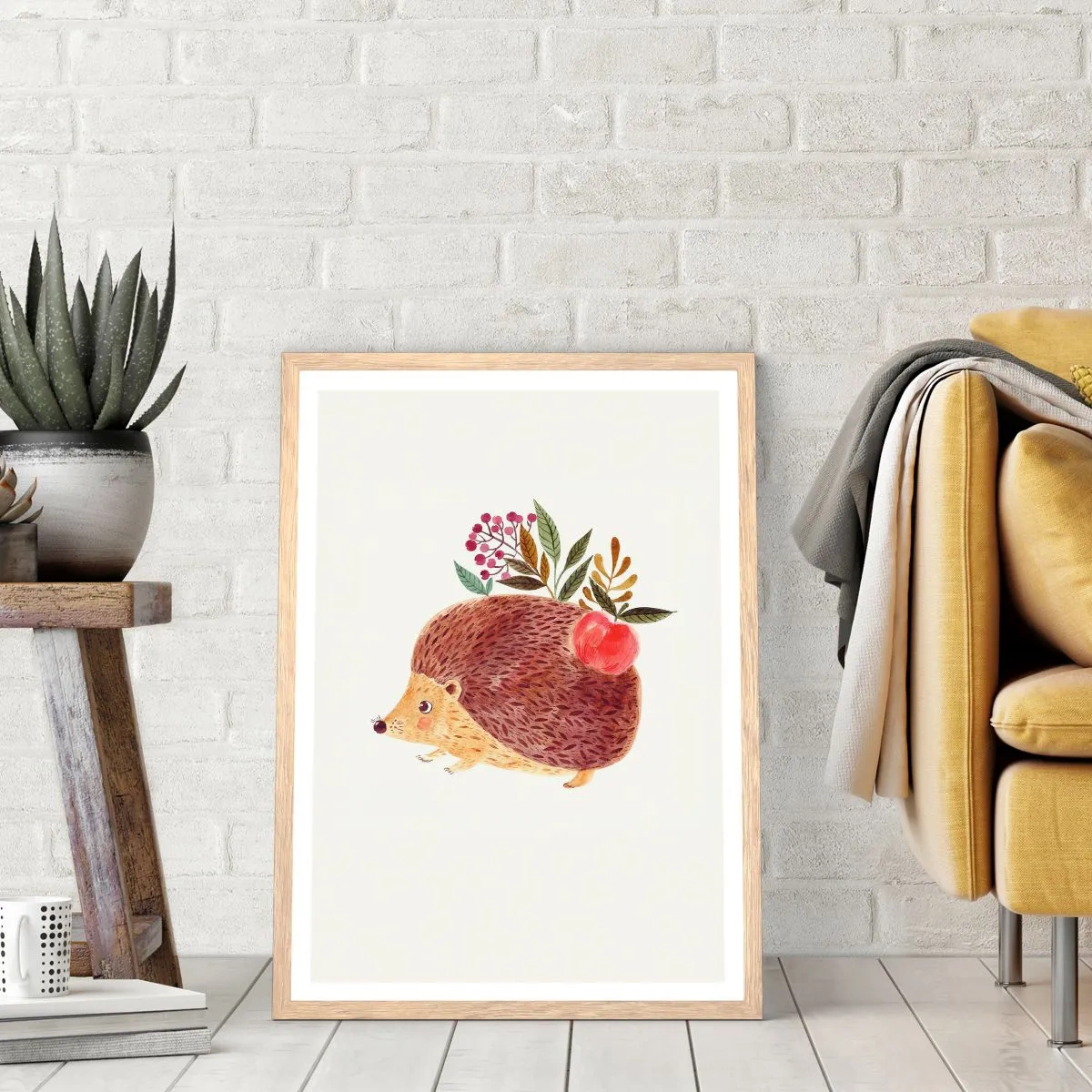 Poster în ramă de stejar deschis - Și tu deja mă placi - 70x100 cm