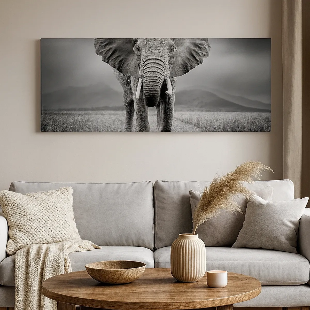 Tablou pe pânză - Gazda te salută - 30x30 cm