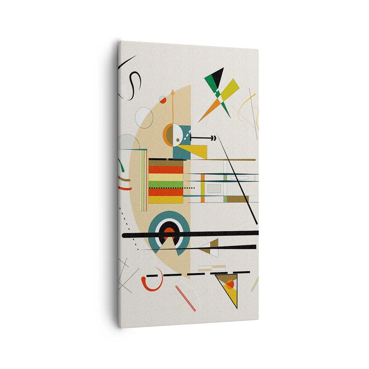 Tablou pe pânză - Și lumea râde - 55x100 cm