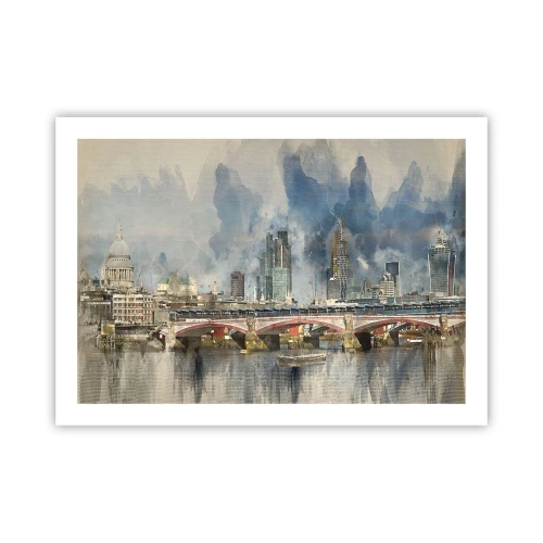 Poster - Londra în toată splendoarea ei - 70x50 cm
