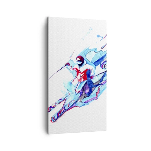 Tablou pe pânză - Graba nebună după bucurie - 45x80 cm