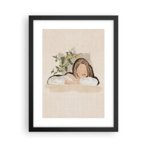 Poster în ramă neagră - Frumusețea sudului - 30x40 cm