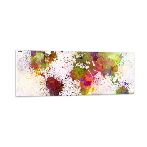 Tablou pe sticlă - Cumva a ieșit așa - 90x30 cm