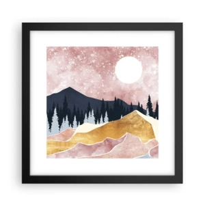 Poster în ramă neagră - Garda de noapte - 30x30 cm