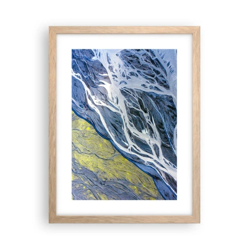 Poster în ramă de stejar deschis - Picturi din natură - 30x40 cm