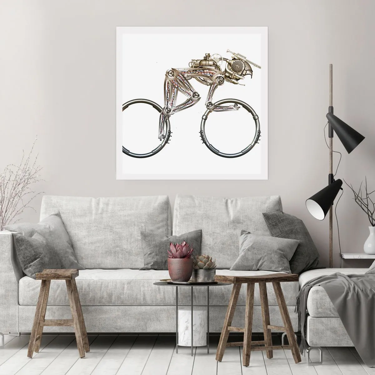 Poster - O mașină grozavă - 60x60 cm