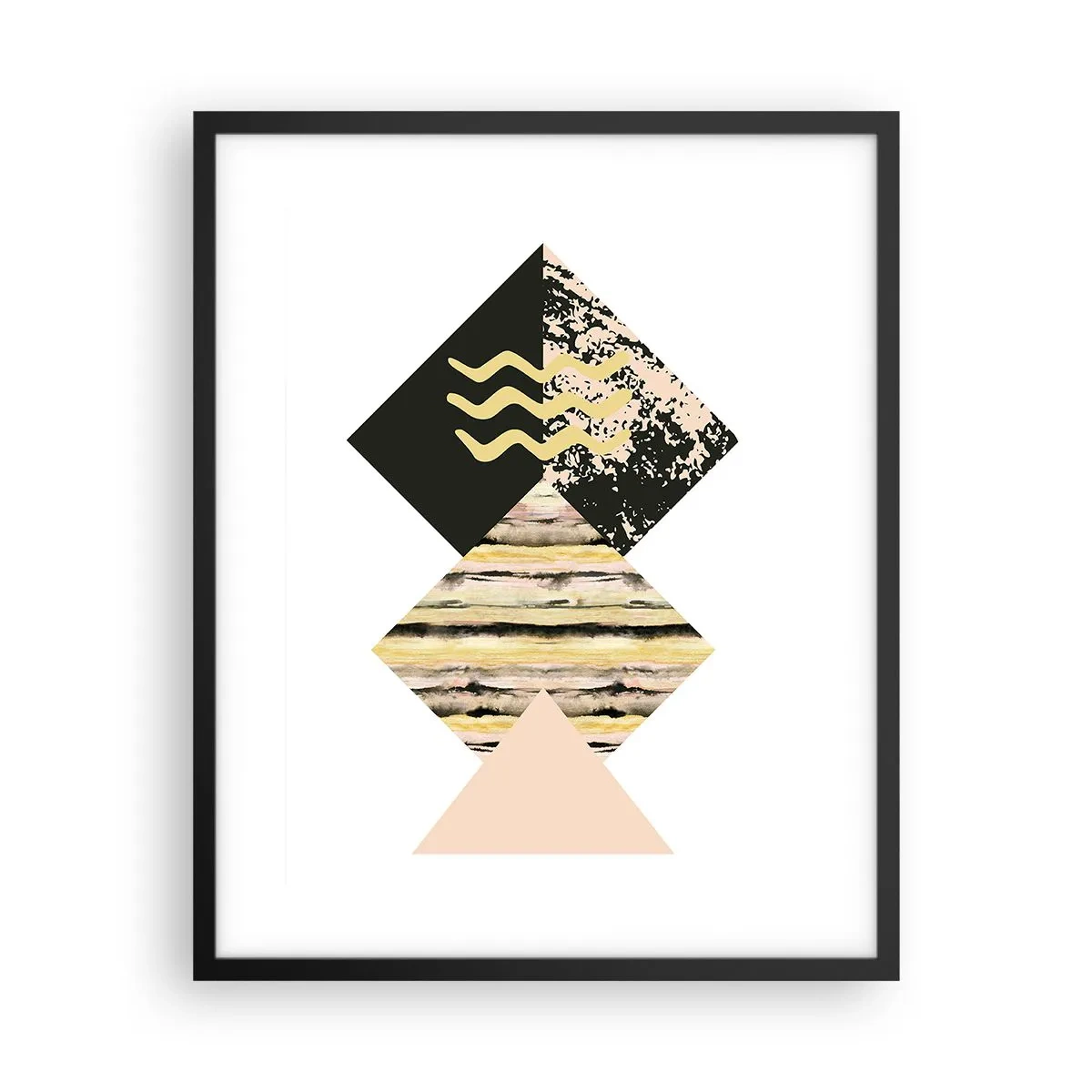 Poster în ramă neagră - Aparent simplu - 40x50 cm