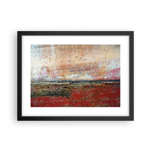 Poster în ramă neagră - Oare este marea? - 40x30 cm