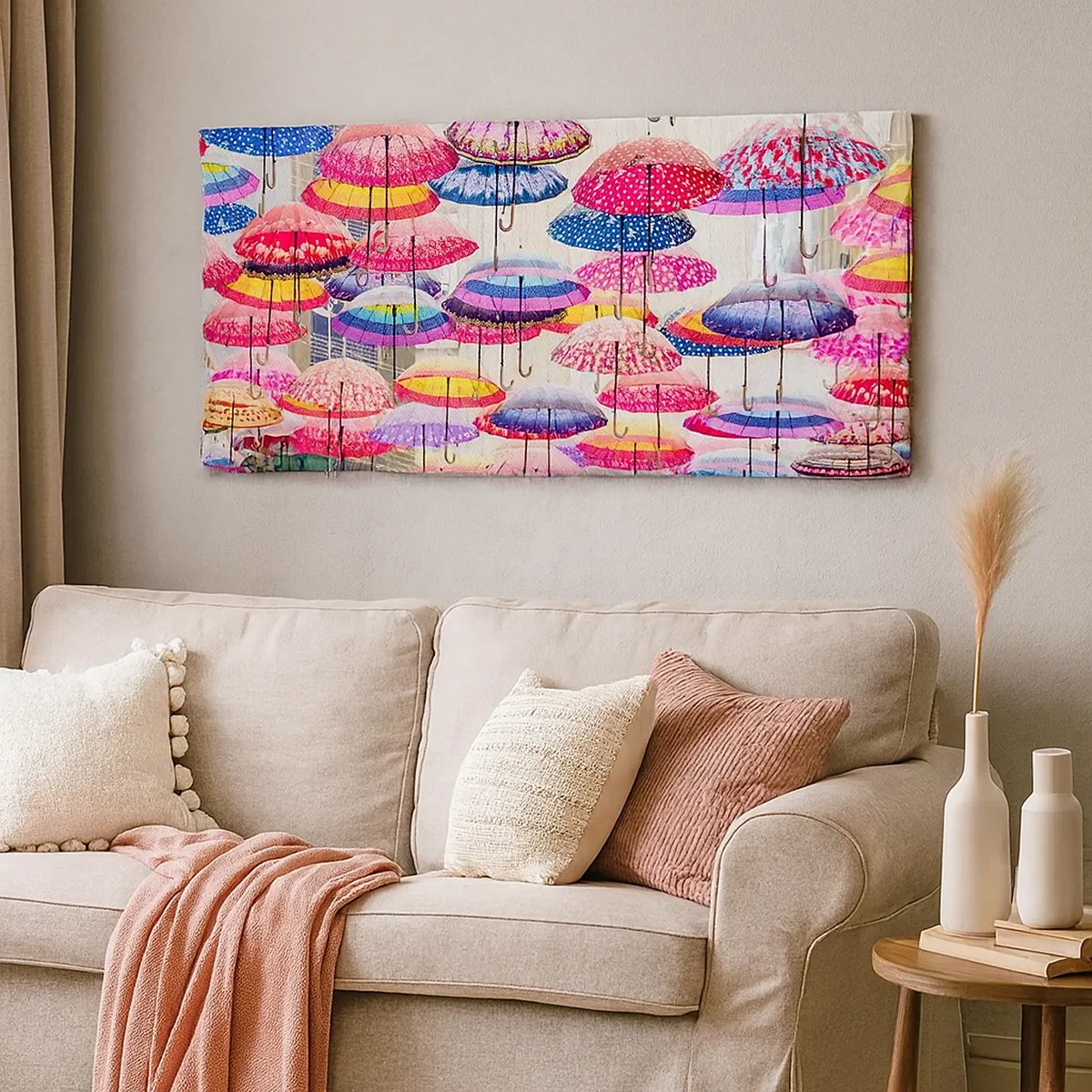 Tablou pe pânză - Pajiște urbană - 30x30 cm