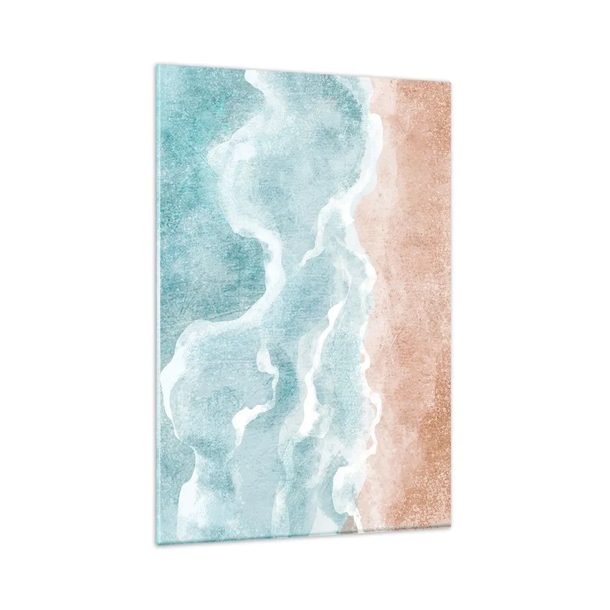 Tablou pe sticlă - Abstracția norilor - 80x120 cm