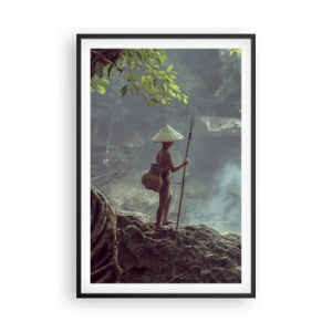 Poster în ramă neagră - Prietenul naturii - 61x91 cm