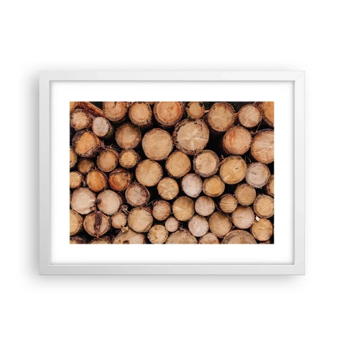 Poster în ramă albă - Un nou început - 40x30 cm