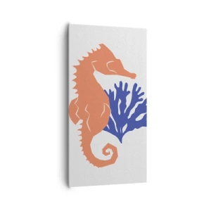 Tablou pe pânză - Pe o pajiște subacvatică - 65x120 cm