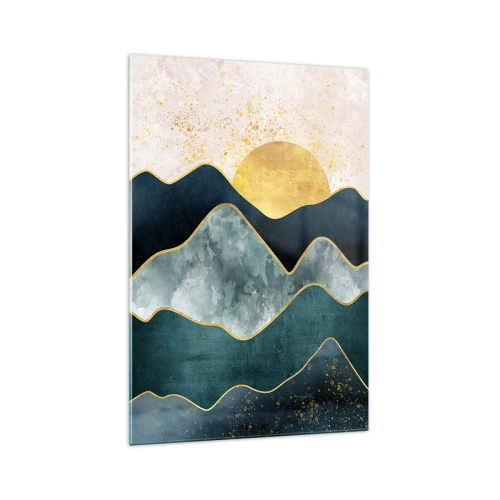 Tablou pe sticlă - Dincolo de șapte munți - 70x100 cm