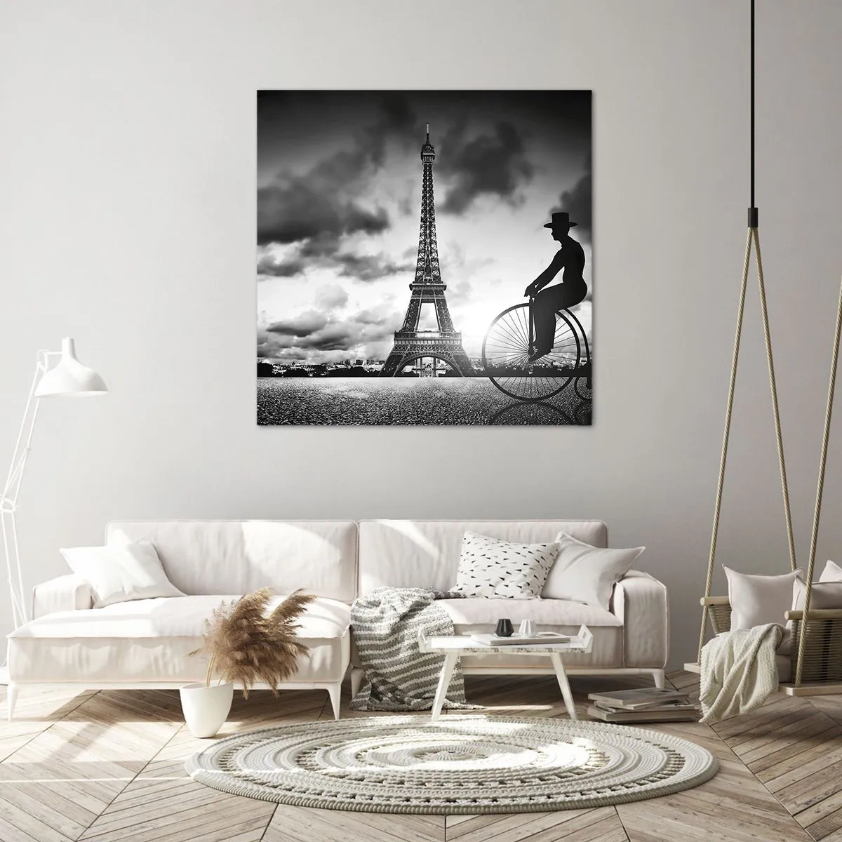 Tablou pe pânză - Dorul de Belle Epoque - 70x70 cm