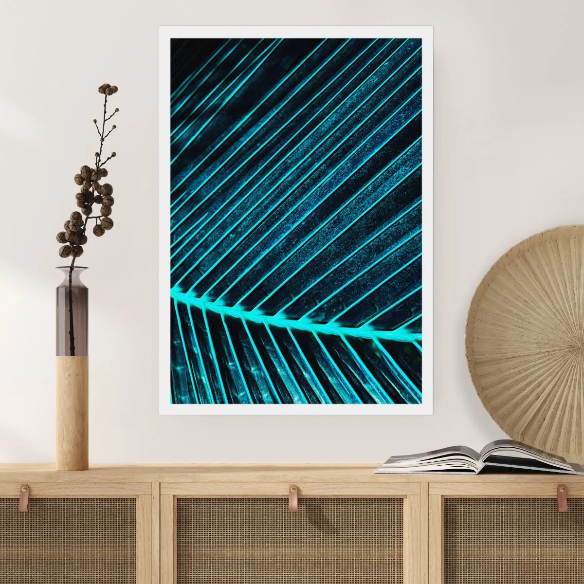 Poster - Textura verdelui - 70x100 cm