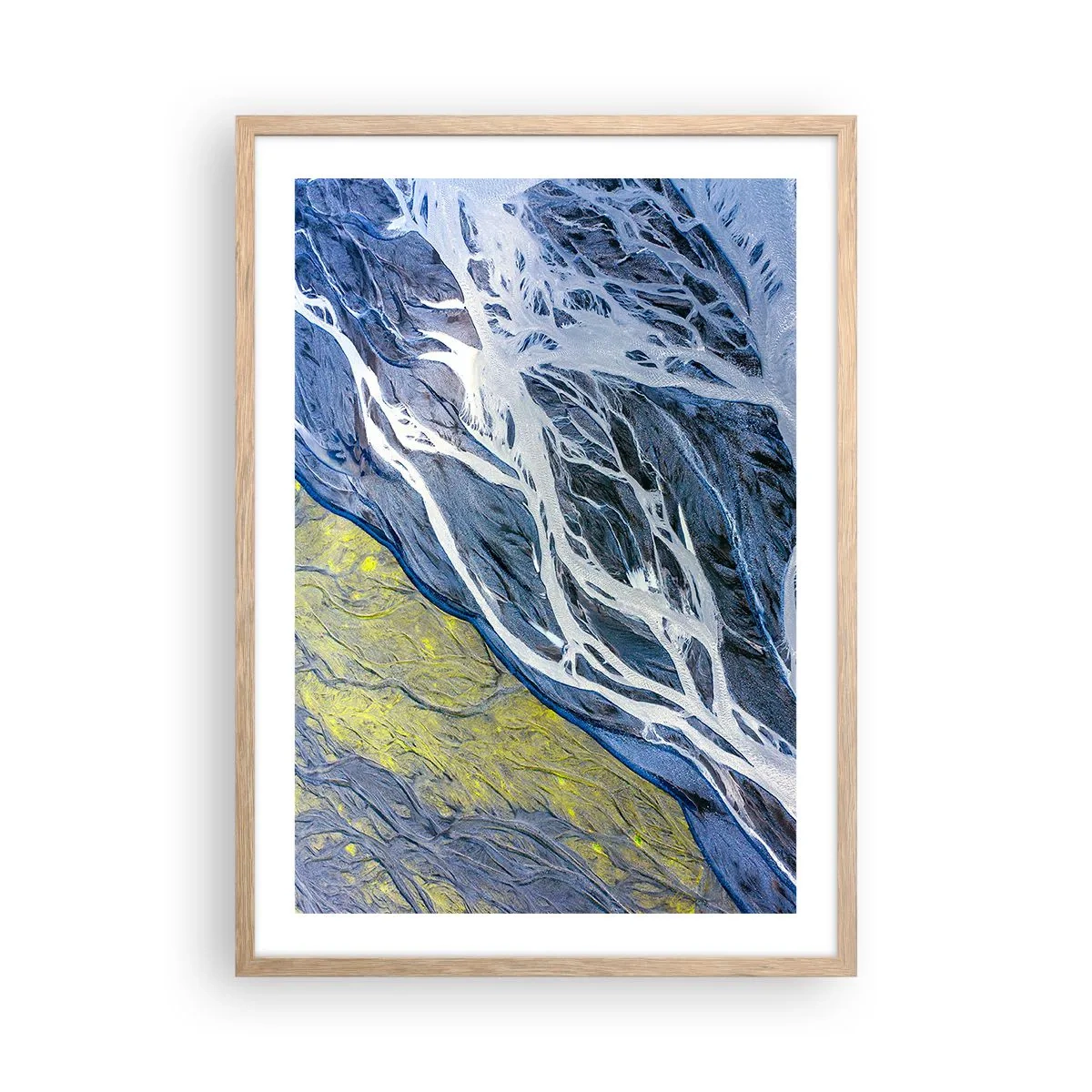 Poster în ramă de stejar deschis - Picturi din natură - 50x70 cm