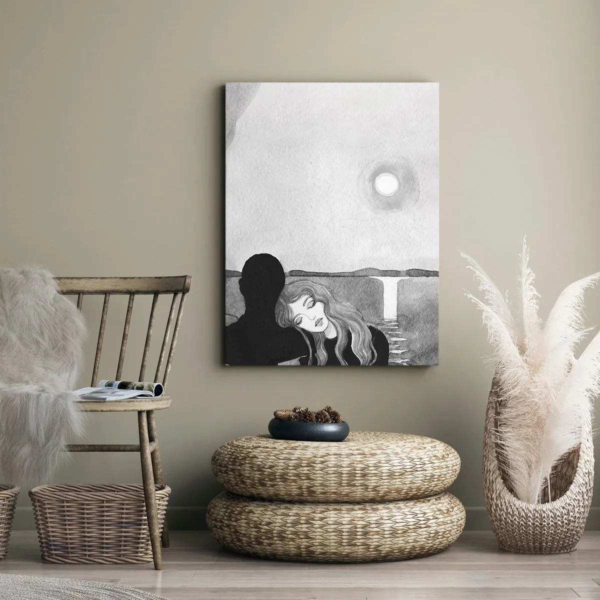Tablou pe pânză Canvas - Întotdeauna un mister - 50x70 cm