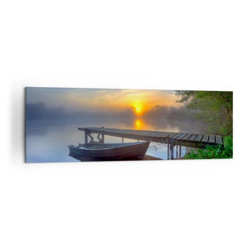 Tablou pe pânză - Cum se transformă obișnuitul în magic - 160x50 cm