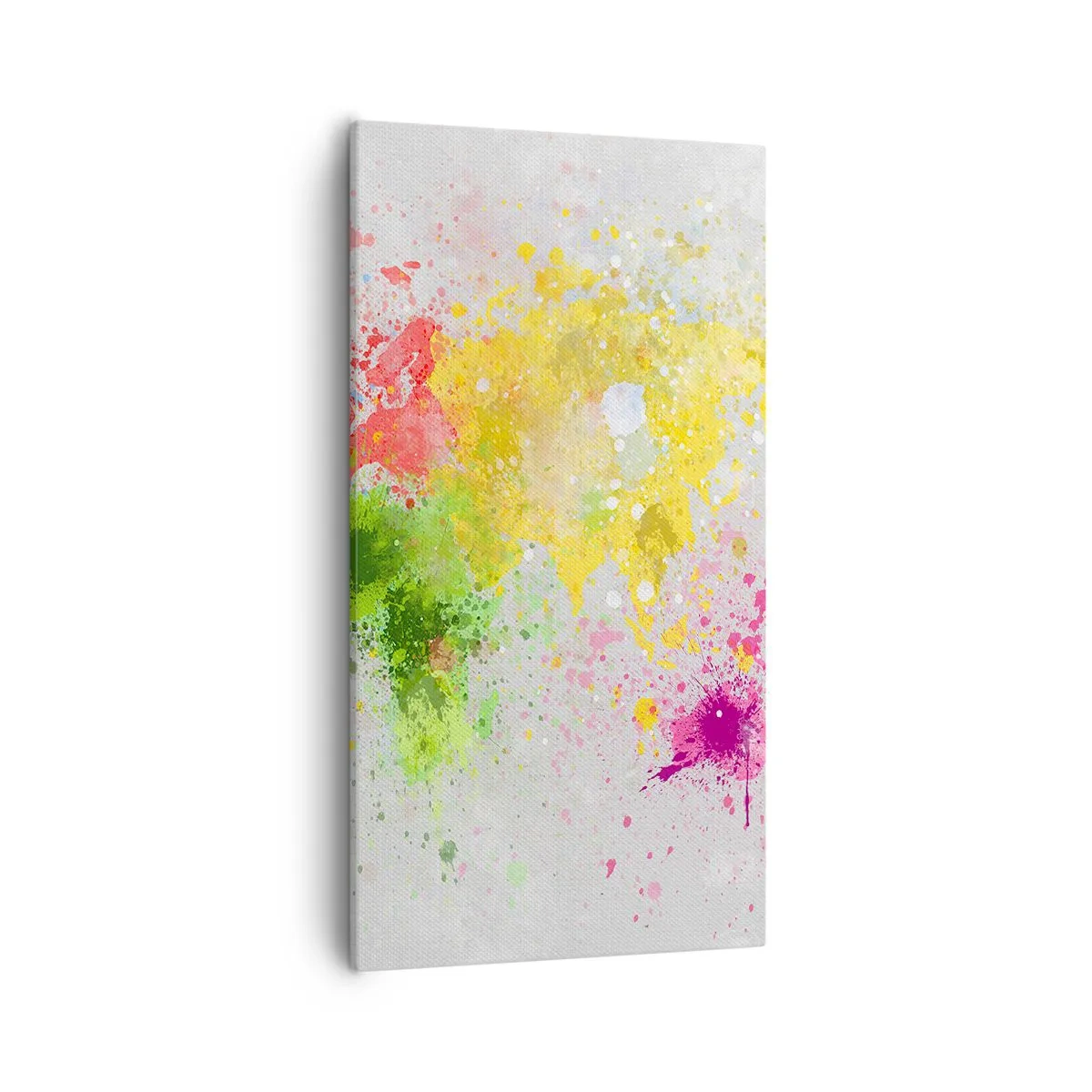 Tablou pe pânză - Toate culorile lumii - 55x100 cm