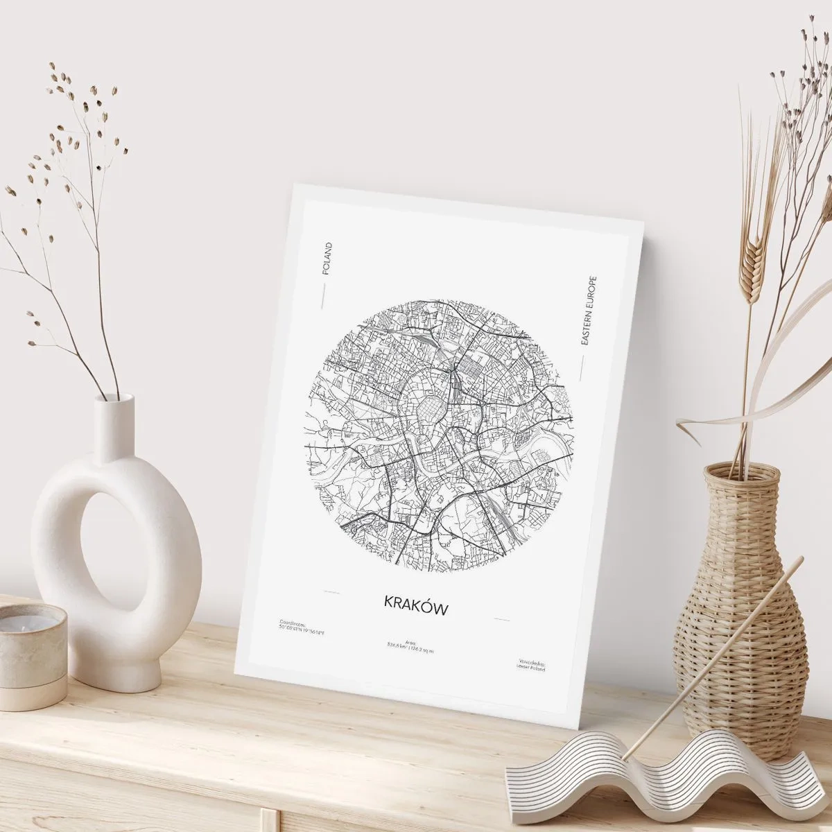 Poster - Anatomia Cracoviei - 61x91 cm