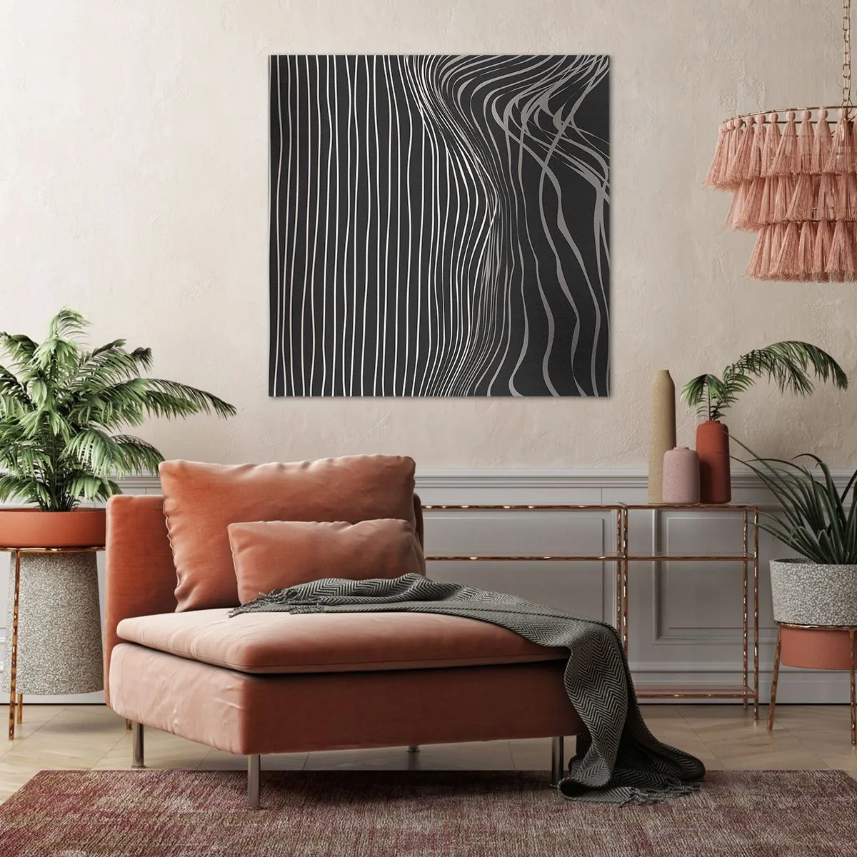 Tablou pe pânză - Ritm și accent - 60x60 cm