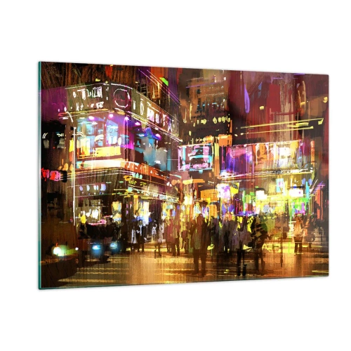 Tablou pe sticlă - Într-o mare de lumină - 120x80 cm