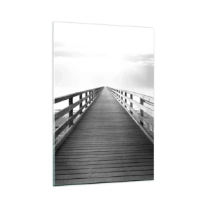 Tablou pe sticlă - Departe, departe... - 80x120 cm