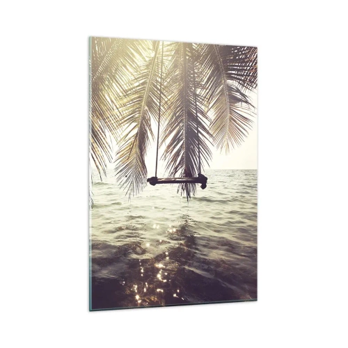 Tablou pe sticlă - Poți să te dai în vânt după pofta inimii tale - 80x120 cm