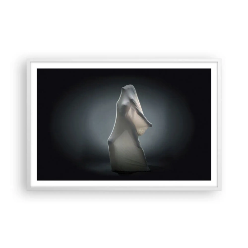 Poster în ramă albă - Dorințe ascunse - 91x61 cm