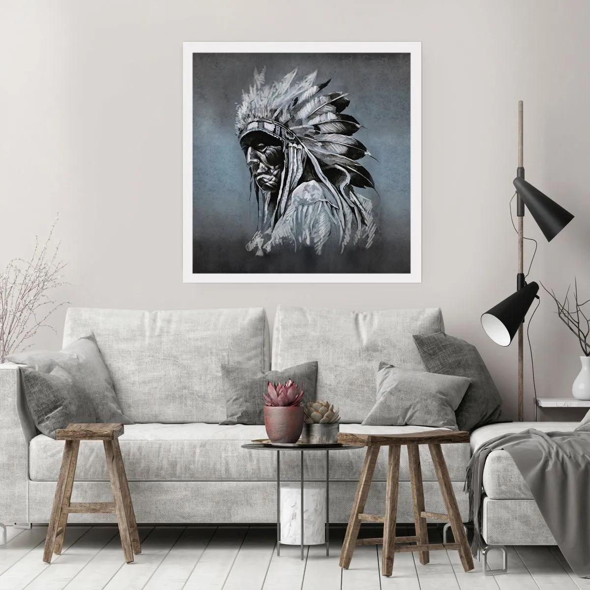 Poster - Înapoi la rădăcini - 60x60 cm