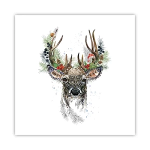 Poster - În ținută festivă - 60x60 cm