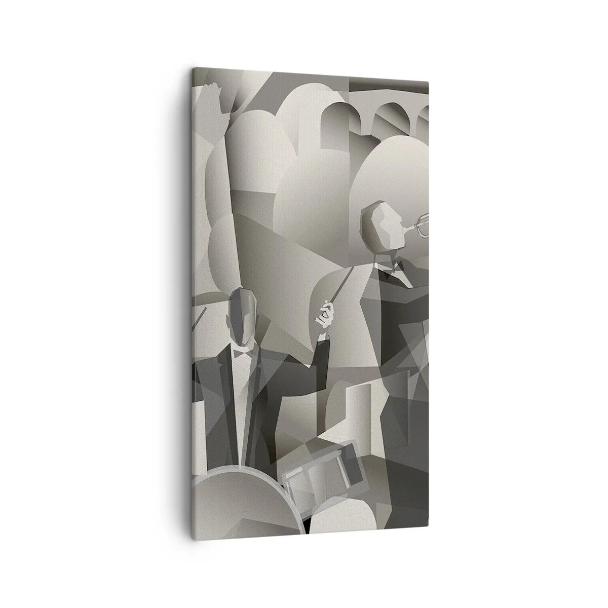 Tablou pe pânză - În spațiul sunetelor - 45x80 cm